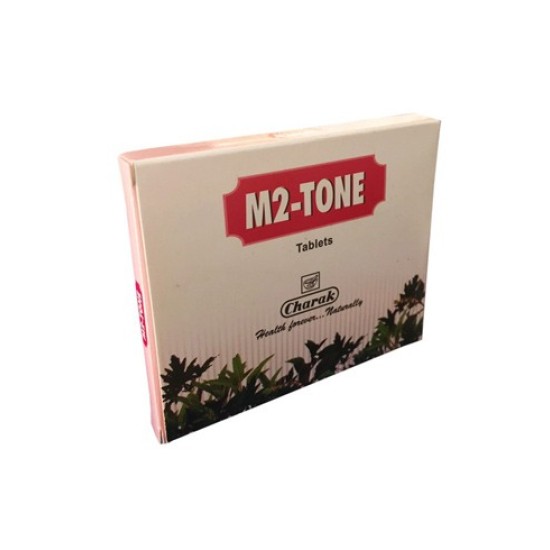 Charak M2-Tone Tablets for Female Reproductive Problems