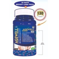 Agewell Slimfit for Men - Herbal Slimming Dietary Supplement 120 Capsules