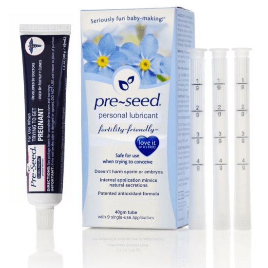 Pre-seed Personal Vaginal Lubricant.